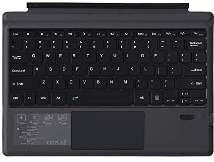 N+B Teclado inalámbrico Bluetooth 3.0 para Tableta, Mini Teclado Recargable portátil con Cable de Datos, Teclado inalámbrico para Tableta, para Surface pro3 4 5 6 7