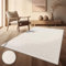 TT Home In-& Outdoorteppich Wetterfest Balkon Schlafzimmer Boho Skandi Motiv Unifarben, Farbe:Creme 4, Größe:60x100 cm