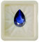 jewelryonclick Natural Blue Sapphire Birnenform kalibriert lose Edelstein Facett Chakra Heilung Astronomie und Astrologiezeichen Schmuck, die handgefertigt 2 Karat machen JC-BSP-PEAR-FAC-2