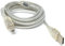 DRUT 3m USB A to B 2.0 24AWG High Speed Cable Lead for Printer, Scanner, Music Instrument 10ft Clear