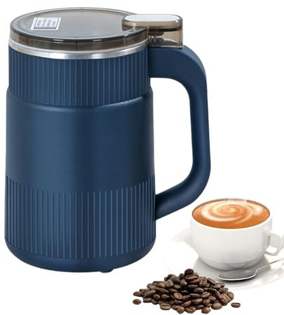 Dranng Moulin À Café Électrique,Moulin À Café Électrique,Moulin à café et épices Silencieux en Acier Inoxydable - Petit Moulin à café, Moulin à Grains de café pour Expresso, Grains et épices