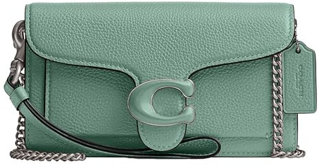 Coach Damen Tabby Wristlet, aquamarin, One Size