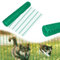 TRMLBE Absperrzaun aus Kunststoff 1 x 30m Grün Schutznetz Garten Bauzaun Warnnetz Aufgerollter Begrenzungszaun Gartenzaun Mobiler Zaun Weidezaun - 30m