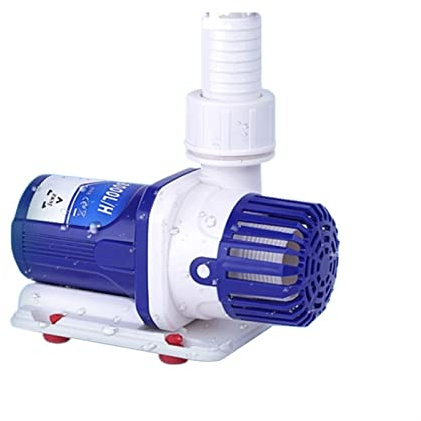 Piccola pompa sommergibile regolabile 1000-12000L Silenzioso Sommergibile Pompa dell'acqua del serbatoio di pesce con regolatore di onda sinusoidale (20levels) (8000L)