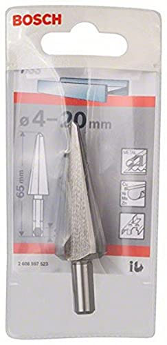 Bosch Professional 1x Svasatori conici HSS con codolo esagonale (per metallo, Ø 4-20 mm, Accessorio per Trapani)