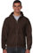 Gildan Heavy Blend Erwachsenen Kapuzen Sweatjacke 18600, Dark Chocolate, S