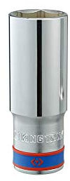 KING TONY 623555M Douille Métrique 3/4 Longue, 55 mm