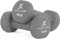 ProsourceFit Neoprene Dumbbell Coated for Non-Slip Grip, 10 lb, Grau