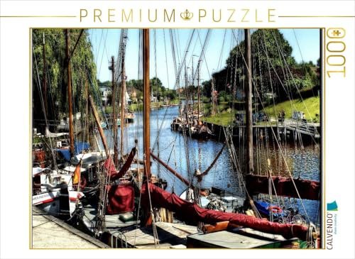 CALVENDO Puzzle Der alte Hafen Carolinensiel | 1000 Teile Lege-Größe 64 x 48 cm Foto-Puzzle für glückliche Stunden