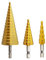 Stufenbohrer, Hex Shank Pagoda Bohrer, Hochgeschwindigkeitsbohrer, YOCZOX HSS Konusbohrer mit TITAN Beschichtung, Ideal für Holz, Kunststoff, Rigips, Metall etc. Ø 4-12mm, Ø 4-20mm, Ø 4-32mm, 3er Pack