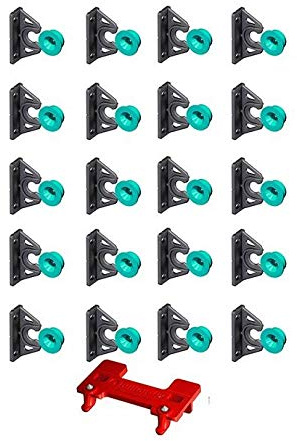 20x Button Fix Type 2 Bracket Marker Guide Kit Connecting 90º Degree Panels