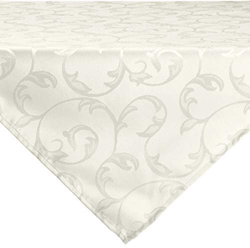 Erwin Müller Mitteldecke Greven abwaschbar Creme Größe 100x100 cm