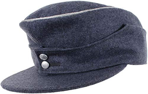 Erel Replik WW2 Deutsch M43 Offiziere Kappe (Luftwaffe, 63 cm)
