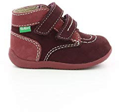 Kickers Bonkro-2, stivali e stivali, unisex, da bambino, Viola (Viola scuro), 21 EU