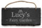 Garden Sign Engraved Slate Gardens Signs and Plaques Custom House Signs Shed Personalised Outdoor Decoration Personalised Sign for Outside Christmas (Garden)