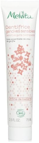 Melvita - Dentifrice Doux pour Gencives Sensibles - Les Essentiels Hygiène - Apaiser Sensations d'Inconfort - 75 ml