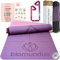 biomundus Esterilla Yoga Mat Antideslizante profesional Esterilla Deporte en Casa Colchoneta Gimnasia Mat Yoga antideslizante con sistema de alineación Correa y Bolsa Esterilla Fitness