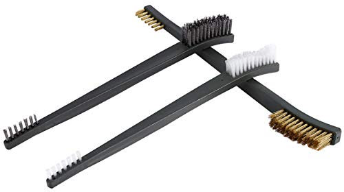 Rifle Cleaning Tool, Gun Cleaner Accessory Double Ended Brush Durable Gun Brush Tool Soft Nylon for Machinery for Polishing