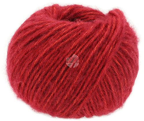 LANA GROSSA Ecopuno Chunky | Superleichtes, flauschiges Effektgarn mit Baby Alpaka | Handstrickgarn aus 33% Schurwolle (Merino) & 19% Alpaka | 50g Wolle zum Stricken & Häkeln | 70m Garn FB 118