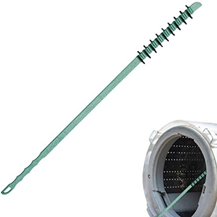Tebinzi Brosse nettoyante pour sèche-Linge - Machine à Laver à Tambour Efficace pour sèche-Linge - Brosse Douce de Nettoyage de la saleté de la paroi intérieure pour sèche-Linge, Siphon de Sol