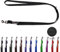 Hundeleine gummiert verstellbar/Doppelleine gummiert für mittlere und große Hunde / 2m / 2,40m / 2,80m / 3,50m / 5m (Schwarz, 2m)