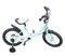 KEESUNG 16 Zoll Kinderfahrrad, Grün Jungen Mädchen Kinder Fahrrad Höhenverstellbar Kinderfahrrad mit Abnehmbare Stützräder Radfahren, Kinder Lauflernrad für Jungen Mädchen Ab 5-8 Jahre