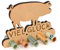 Giftota - Originelle Geburtstag Geldgeschenk Holz - Schwein Geldgeschenk - Geschenkidee Schwein - Geschenke aus Holz - Geschenke für Frauen & Männer