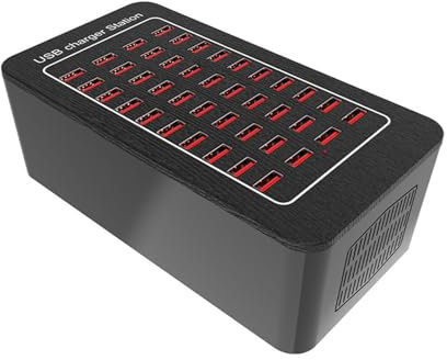 YXH-LPMM 100W Multi-Port Charger High Power 20 Ports 30 Ports 40 Ports Charger 1A2A Charging USB Multi-Port Charger,40