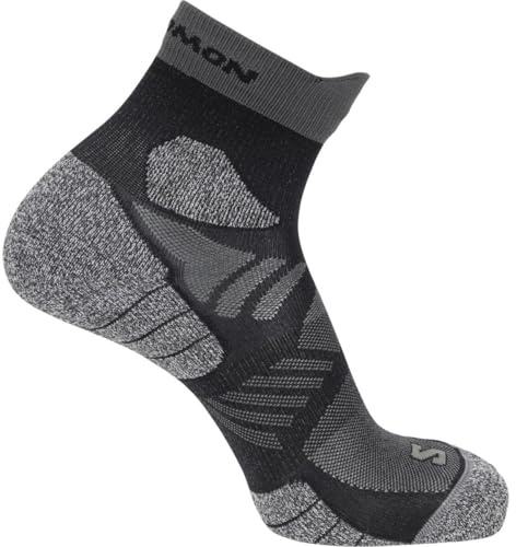 Salomon Aero Ankle Söckchen, Feuchtigkeitsmanagement beim Laufen, gepolsterter Komfort, Stretch-Passform und langlebige Vielseitigkeit für tägliche Läufe
