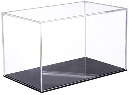 PHENOFICE Acrylglas Box Durchsichtig Für Modellvitrine Schaukasten Aus Acryl Transparente Aufbewahrungsbox Für Sammlerstücke Und Spielzeug