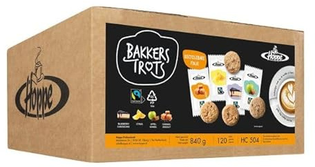Hoppe | Bakkers Trots Fairtrade Koekjesmix | 120 stuks