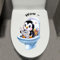 1 x 3D-Tier-Toilettenaufkleber, selbstklebend, wasserdicht, abnehmbar, Hund, Katze, Badezimmer & Tür, Wandaufkleber, kreativer lustiger Toiletten-Tankaufkleber, Badezimmerzubehör, Heimdekoration