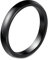 Calefee Ring Schlicht Herren Eheringe, Keramik Ringe Schwarz Verlobungsring Bandring Breit 3 mm, Größe 67