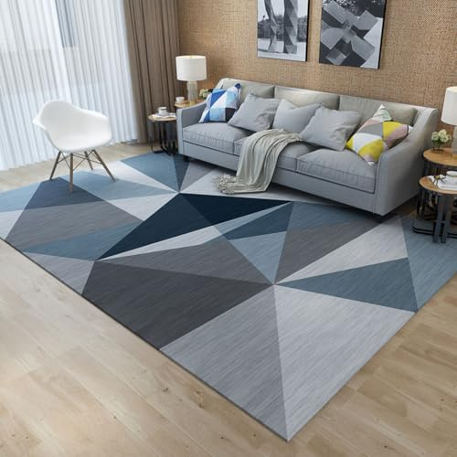 AIBOTY Graphen Heizteppich - Geometrisches Design, Intelligente Temperatursteuerung, Timer, Auto-Abschaltung, Übertemperaturschutz, Niedriges EMF, Verschiedene Größen,55 * 90cm