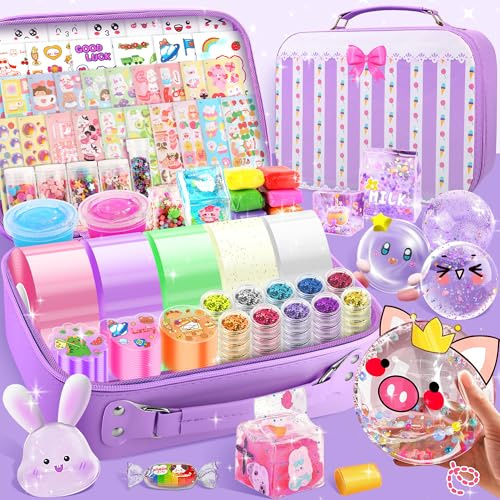 JONRRYIN Nano Tape Bubbles Set für Kinder, 106 Stück Nano Klebeband Doppelseitig Craft Kits mit 5 Rollen Nanoband, Nano Tape DIY Aufklebern Bastelset Kreatives Spielzeug
