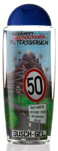 Lustapotheke® Duschgel gegen Altersgeruch zum 50. Geburtstag