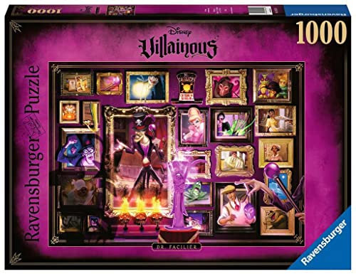 Ravensburger Puzzle 16523 - Villainous: Dr. Facilier - 1000 Teile Disney Puzzle für Erwachsene und Kinder ab 14 Jahren