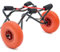 Conwy Kayak Folding Kayak Trolley Cart K1 60kg Load Puncture Proof Flat Free Wheels for Canadian Canoe SUP Paddle Board Transport Carry Accessories