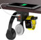 COZOO Under Desk Headset Holder Mount and Smart Watch Charging Dock Dual Earphone Hanger Hook for All Headphones