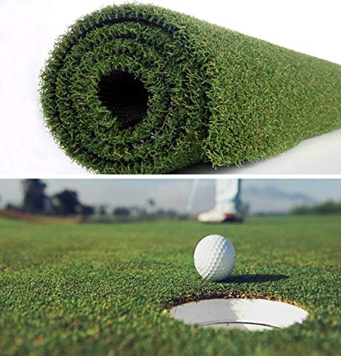 Petgrow Pro Putting Green Golf Artificial Grass Turf 5FTX8FT， Indoor Outdoor Golf Training Mat, Synthetic Fake Grass for Baseball Football Gym Sports