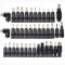 PChero 39pcs Kits de enchufes de CC de Entrada para computadora portátil Universal Puntas de Clavija de 5.5 mm 2.1 mm Compatible para Lenovo, Toshiba, DELL y la mayoría de Las computadoras portátiles