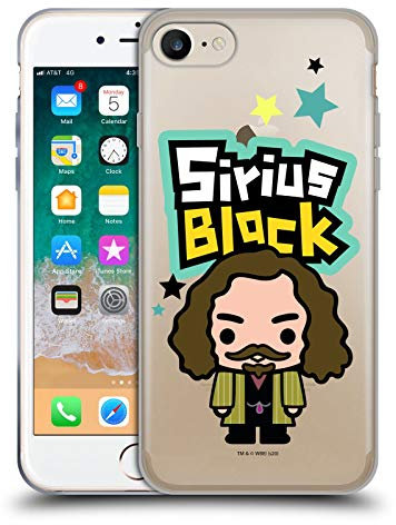 Head Case Designs Offizielle Harry Potter Sirius Black Deathly Hallows XXVIII Gelhülle [Militärischer Schutzgrad] Kompatibel Mit Apple iPhone 7/8 / SE 2020 & 2022 Und Kompatibel Mit MagSafe