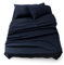 Blumtal Completo lenzuola matrimoniali 3pz - completo letto matrimoniale certificato OEKO-TEX - lenzuolo con angoli 160x200x30cm + lenzuolo 240x275cm + federa cuscino 50x80cm in microfibra - blu mare