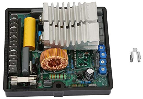 Regulador de voltaje del generador, monofásico de dos líneas, 50-270AC 50/60HZ SR7-2G Regulador de voltaje automático del generador para generador sin escobillas