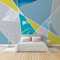 YXTSmurals Fototapete 3D Effekt Farbe Dreieck Muster Vlies Tapeten Wandtapete Xxl Moderne Wanddeko Design Wand Dekoration Wohnzimmer Schlafzimmer Büro