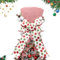 Weihnachtsbaumspitze Hut mit Schleife, rot und weiß gestreift, Zylinder Ornament mit gepunkteter Schleife, Winterferien, Weihnachtsdekoration für Heimdekoration (grün und rot)