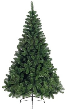 Weihnachtsbaum künstlich 180cm - Künstlicher Weihnachtsbaum mit Metallständer - Tannenbaum künstlich - Imperial Kiefer grün