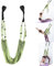 ZXCVB Aerial Yoga Rope For Back Pain, Yoga Inversion Swings, Hammock Swing Stretching Strap Anti-Gravity Inversion Yoga Hammock Belts Yoga Stretch Rope (Green)