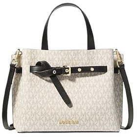 Michael Kors, Umhängetasche Emilia, aus genarbtem Leder, klein
