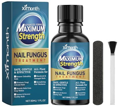 Trattamento Micosi Unghie Piede, Trattamento dei Funghi delle Unghie e Soluzioni per il Piede D'atleta, Unghie Spesse, Rotte, Scolorite e Danneggiate, Sicuro e Delicato, 30ml